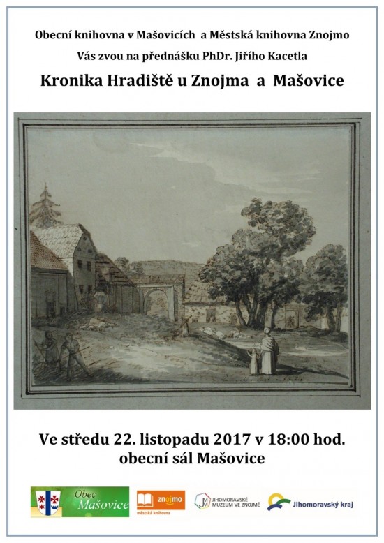 Pozvánka: Kronika Hradiště u Znojma a Mašovice