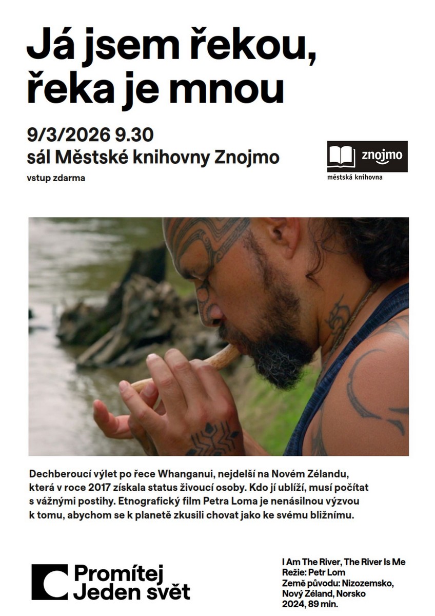 Já jsem řekou, řeka je mnou – projekce filmu v rámci festivalu Jeden svět