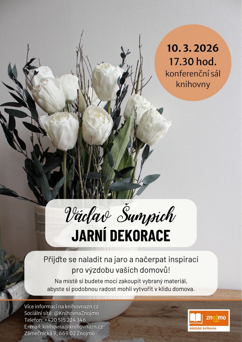 Jarní dekorace s Václavem Šumpichem