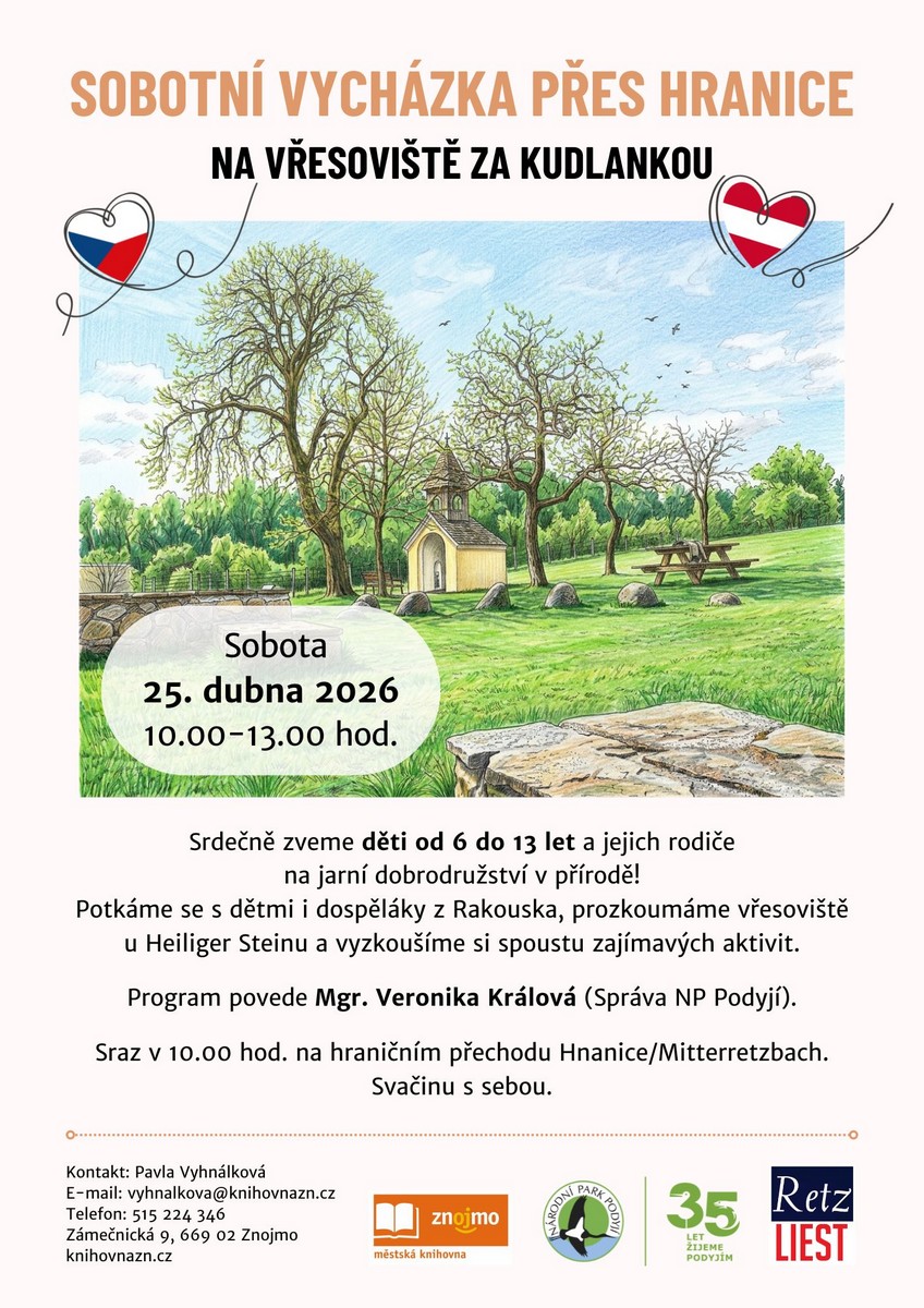 Sobotní vycházka pro děti a rodiče