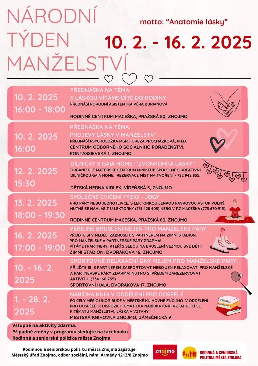 Národní týden manželství 2025
