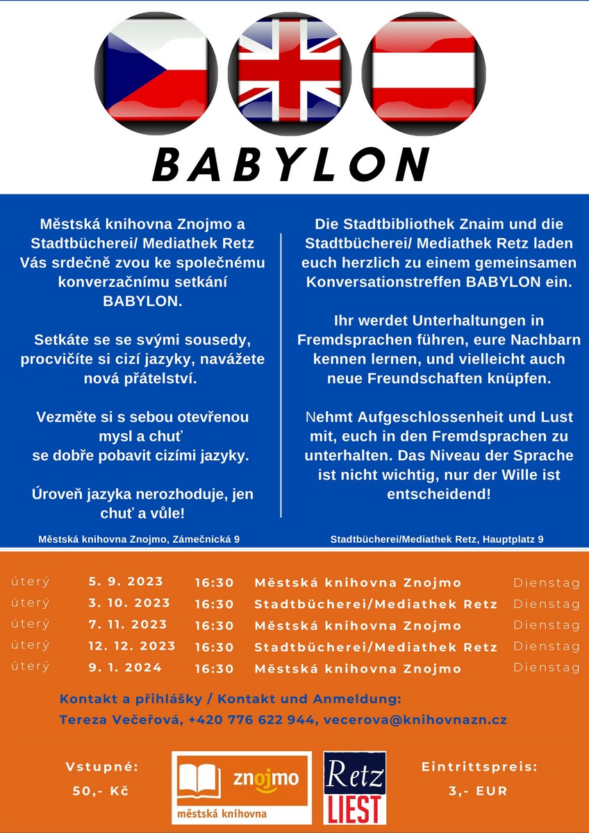 Rozpis Babylon podzim 2023