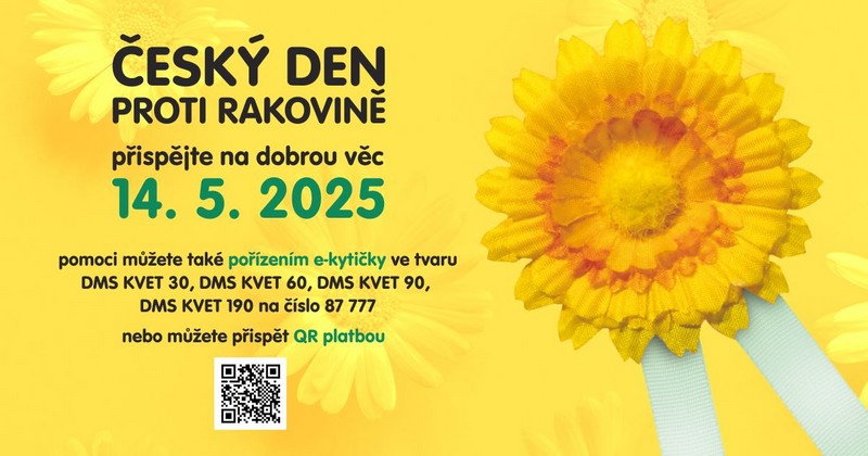 Český den proti rakovině 14. 5. 2025