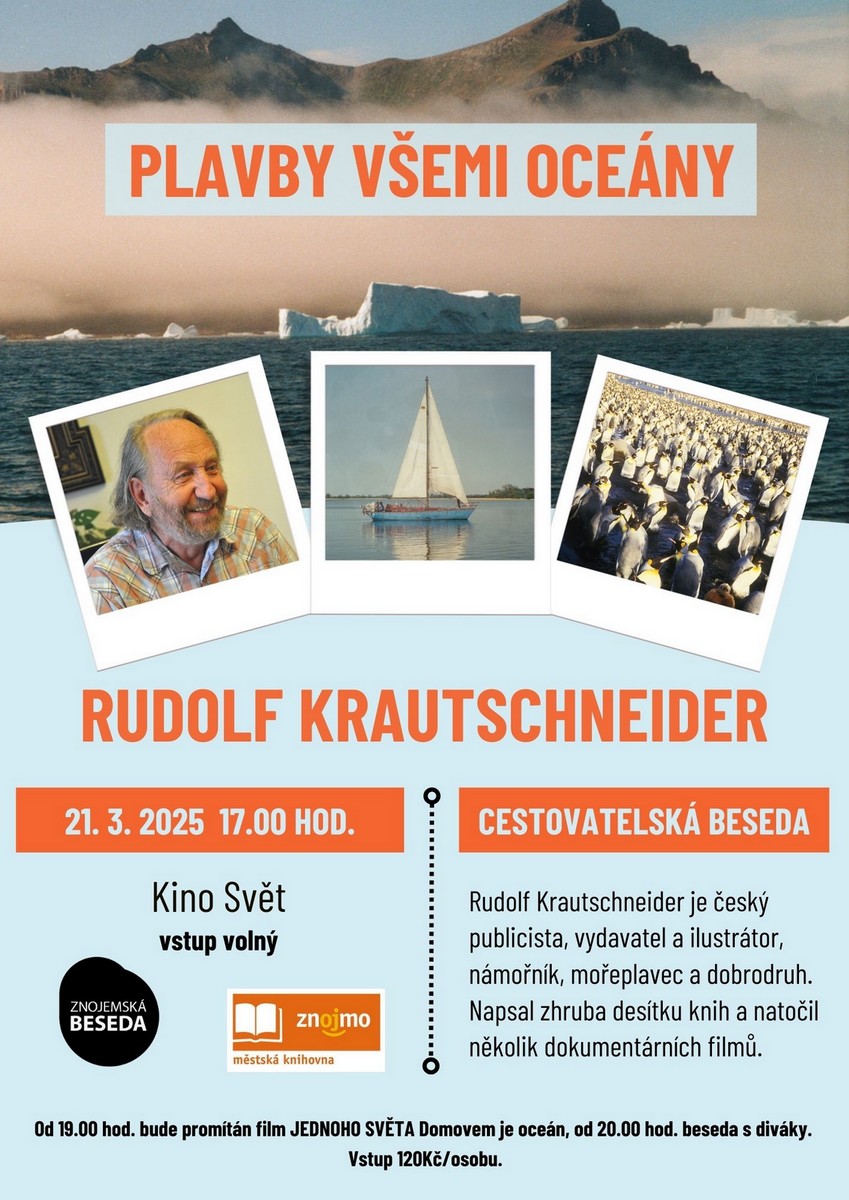 Cestovatelská beseda s Rudolfem Krautschneiderem