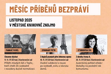 Listopad 2025: Měsíc Příběhů bezpráví