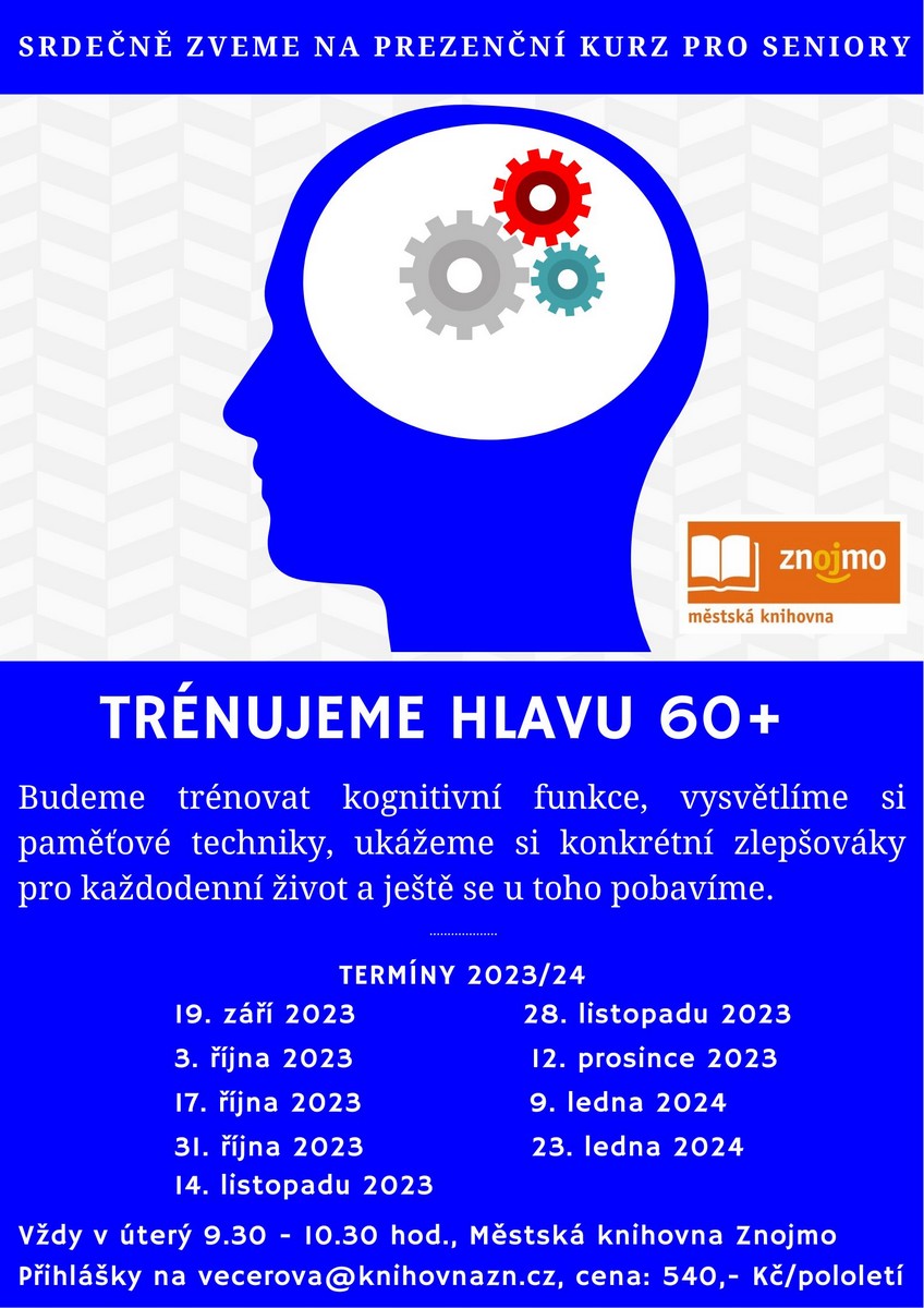 Trénujeme hlavu - kurz pro seniory