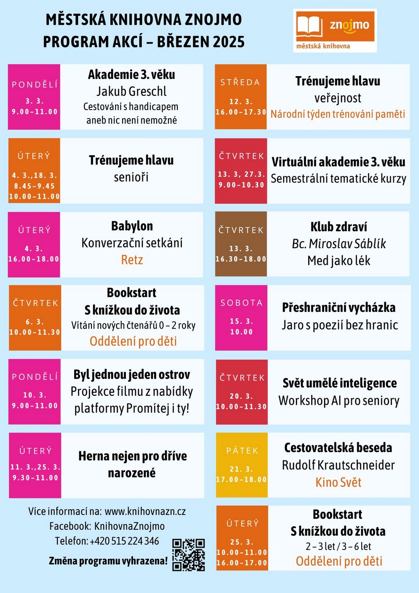 program akci brezen 2025
