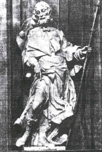 sv. Rochus v kostele sv. Kříže, Znojmo