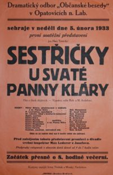 Plakát z roku 1933