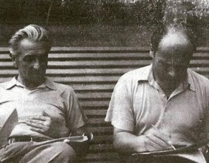 Jan Zelený s Františkem Poloučkem