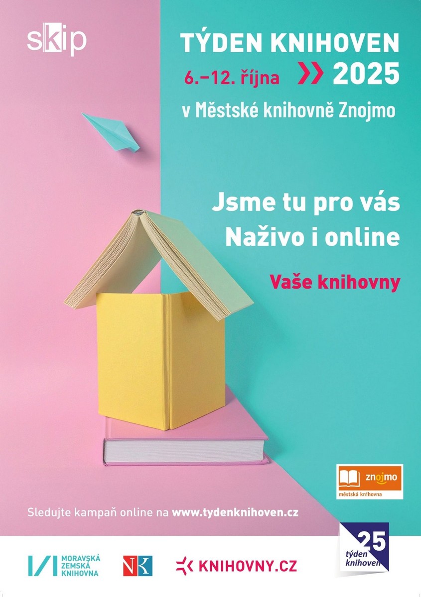 Týden knihoven 6. - 12. října 2025